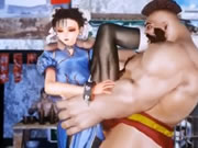 Fighting κορίτσι Chun Li